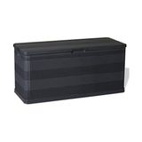 Pratik Ev Multibox Elegance Bahçe Depolama Dolabı/sandığı Gri - 10 cm - Renkli