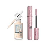 Pratik Ev New York Lash Sensational Sky High Maskara & Super Stay Skin Tint Fondöten - 03 Makyaj Seti