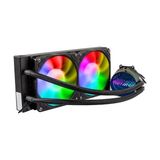 Pratik Ev Nitro Cold 200 240 mm Sıvı Işlemci Soğutma Sistemi, Intel ve Amd Destekli, Rgb Fanlı, Infinite Panel, Siyah