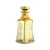 Pratik Ev Parfüm Esans Cam Şişesi, Gold, Boş Dekoratif Vitrin Şişesi, 150 Ml. X009-150 Ml-4 - Çok Renkli