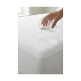 Pratik Ev Premium 3D Bambu Tasarım Sıvı Geçirmez Ultra Sessiz Fitted Yatak Koruyucu Alez, 120 x 200 - Renkli