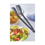 Pratik Ev Siyah Sert Plastik Makarna ve Salata Servis Maşası, Yüksek Isıya Dayanıklı - Çok Renkli - 10 cm