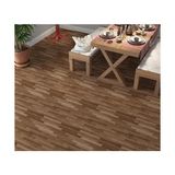 Pratik Ev Stickerart Yer Kaplama Zemin Kaplama Folyosu 65X130 cm Light Brown Parquet - Çok Renkli - 10 cm