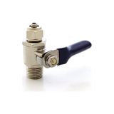 Pratik Ev Su Arıtma Cihazı Küresel Vana Metal 1/4 ’’ KÜRESELVANA14 - Çok Renkli
