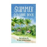 Pratik Ev Summer Coloring Book Mini: Perfect For That Long-Wait Period On Queues At Airports, Long Journeys In, From 7 Years Set Pencils! - Çok Renkli - Standart - Otomatik