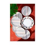 Pratik Ev Tessa 7 Parça Pasta-Ikram Seti SR-07804