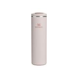 Pratik Ev The Transit Fliptop Pembe Kuvars Termos 0.60 L, Paslanmaz Çelik - Çok Renkli