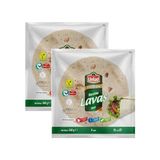 Pratik Ev Untad Premium Tortilla Lavaş; Soft, Vegan, Helal, 25 Cm, 8 Adet, 560 G, 2 Paket