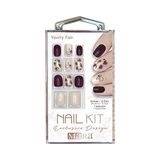 Pratik Ev Vanity Fair Takma Tırnak Seti, 1 Paket, 1 x 250 G - Renkli
