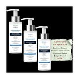 Pratik Ev Yoğun Nemlendirici Panthenol Yüz ve Vücut Kremi 3'lü Set, Kuru ve Hassas Ciltlere 24 Saat Bakım, Organik Argan Yağı, Shea Butter Yağı, Propolis ve Collagen Içerikli