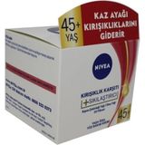 Pratik Ev Yüz Kremi Kırışıklık Karşıtı + Sıkılaştırıcı Yaş 45 50 ml