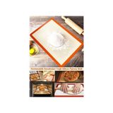 Pratik Fırınlanabilir Kendinden Yağlı Silikon Pişirme Matı-hamur Açma Silpatı (40x60)