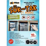 Pratik - Hazır Sineklik 80 X 150 Cm Sök Tak Pencere Sinekliği