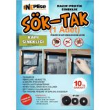 Pratik - Hazır Sineklik 80 X 220 Cm Sök Tak Kapı Sinekliği
