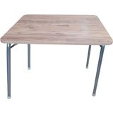 Pratik Katlanır Ayak Mutfak Yemek Masası Balkon Ders Çalışma Piknik Masa 60x80cm Ceviz
