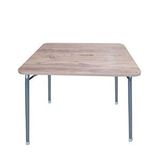 Pratik Katlanır Ayak Mutfak Yemek Masası Balkon Ders Çalışma Piknik Masa 60x90cm Ceviz