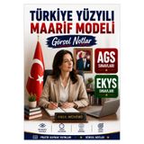 Pratik Kaynak Yayınları Türkiye Yüzyılı Maarif Modeli Görsel Notlar | AGS - EKYS Güncel Konu Özeti | Renkli Eğitim Notları