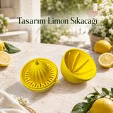 Pratik Limon Sıkacağı Meyve Sıkacağı Çekirdek Ayırıcılı Manuel Sıkacak Akıtma Hazneli Bpa Içermez Sariva Home