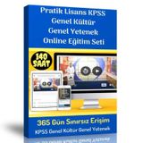 Pratik Lisans KPSS Genel Kültür Genel Yetenek Online Eğitim Seti