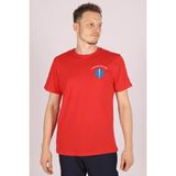 Pratik Medikal Kırmızı Paramedik Bisiklet Yaka Tişört Unisex - 2XL