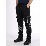Pratik Medikal Kışlık Siyah Likralı 112 Acil Sağlık Pantolonu Unisex - XL