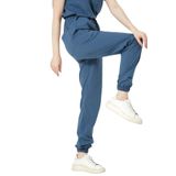 Pratik Medikal Likralı Jogger Paça Doktor Hemşire Forması Tek Alt Unisex, İndigo, L