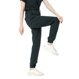 Pratik Medikal Ördek Yeşili Likralı Jogger Paça Doktor Hemşire Forması Tek Alt Unisex - XS