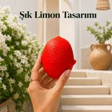 Pratik Meyve Sıkacağı Limon Sıkacağı El Tipi Çekirdek Filtreli Akıtma Ağızlı Bpa Içermez Sariva Home