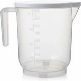 Pratik Mutfak Ölçü Kabı - 2 Litre Dereceli Şeffaf Hazne Bpa Free - Çok Renkli - belirtilmemiş