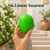 Pratik Narenciye Sıkacağı Limon Sıkacağı Meyve Sıkma Aparatı Çekirdek Süzgeçli Manuel Bpa Içermez Sariva Home