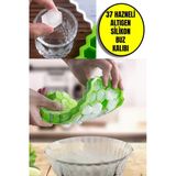 Pratik Petek Şeklinde Altıgen Silikon Buz Kalıbı | Silikon Yapışmaz Buzluk | Petek Buz Küpü