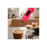 Pratik Pilli Mini Mixer Kahve Süt Köpürtücü Karıştırıcı Cappuccino Mixer