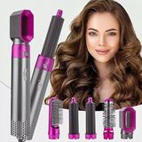Pratik Pro Hava Üflemeli Saç Düzleştirici Şekillendirici 5in1 Saç Bakım Seti Hot Air Styler 5 in 1