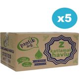 Pratik Soft 5 Koli Z Katlama Dispenser Kağıt Havlu 125 x 60 Paket