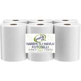 Pratik Soft 6 Rulo Fotoselli Hareketli Kağıt Havlu