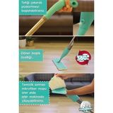 Pratik Sprey Mop Deterjanlı Temizlik Paspası, Kolay Kullanım - Ahşap - Ceviz - Seçenek 1