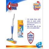 Pratik Sprey Mop ile Hızlı ve Kolay Temizlik, Parlak Zeminler - Bej - Seçenek 1