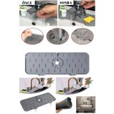 Pratik Su Tutucu Musluk Matı Mutfak Banyo Koruyucu Musluk Su Sıçrama Önleyici Lavabo Musluk Matı