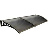 Pratik Sundurma Kapı Pencere Üstü 100X200 cm Bonz 6 mm Levhalı - Dikdörtgen
