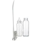 Pratik Uzun Saplı Biberon Şişe Temizleme Fırçası – Ergonomik Tasarım, Beyaz (34X55x342 Mm)