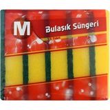 Pratik ve Dayanıklı 5'li Bulaşık Süngeri Seti, Temizliği Kolaylaştırır - Seçenek 1