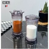Pratik ve Şık 2'li Plastik Tuzluk ve Baharatlık Seti, Mutfağınıza Renk Katıyor - Seçenek 1