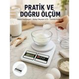 Pratik Ve Şık Tasarımıyla Dijital Mutfak Tartısı Yeni Nesil