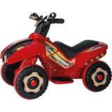 Pratikko Led Işıklı Müzikli Kırmızı Akülü Atv