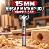 Pratikmen 15 mm Ahşap Matkap Ucu Freze Bıçağı