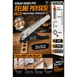 Pratikmen Kenar Bandı Pvc ve Delme Pensesi 8 mm