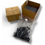 Pratikoutdoor %100 Doğal Katkısız Sosis Pres Meşe Kömürü | 1. Sınıf Mangal Kömürü - Siyah - 4 kg