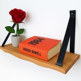 pratikoutdoor Duvar Rafı, Dekoratif Duvar Rafı, Masif Kayın Modern Duvar Rafı - 69 cm