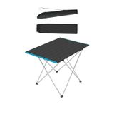 Pratikoutdoor Katlanabilir Alüminyum Kamp Ve Piknik Masası - Siyah - Geniş Mode