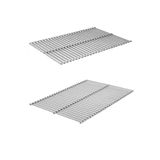 pratikoutdoor Paslanmaz Çelik Krom 304 Mangal Üstü Taşınır Izgara, Mangal Teli 25x36